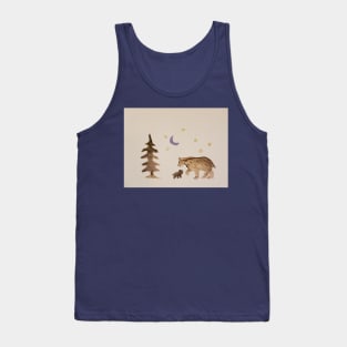 Evening walk oil painting by tabitha kremesec Tank Top